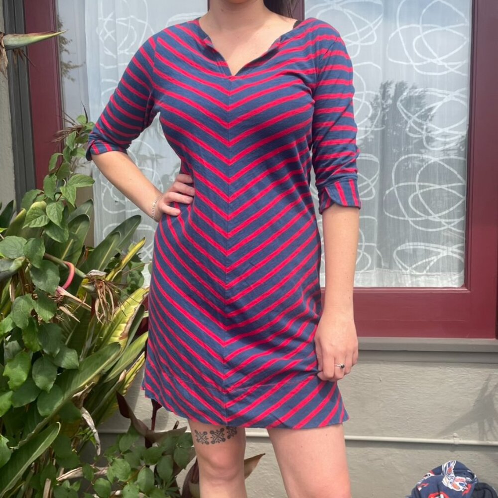Hatley Striped Cotton Jersey Dress